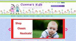 Desktop Screenshot of connieskids.com