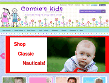 Tablet Screenshot of connieskids.com
